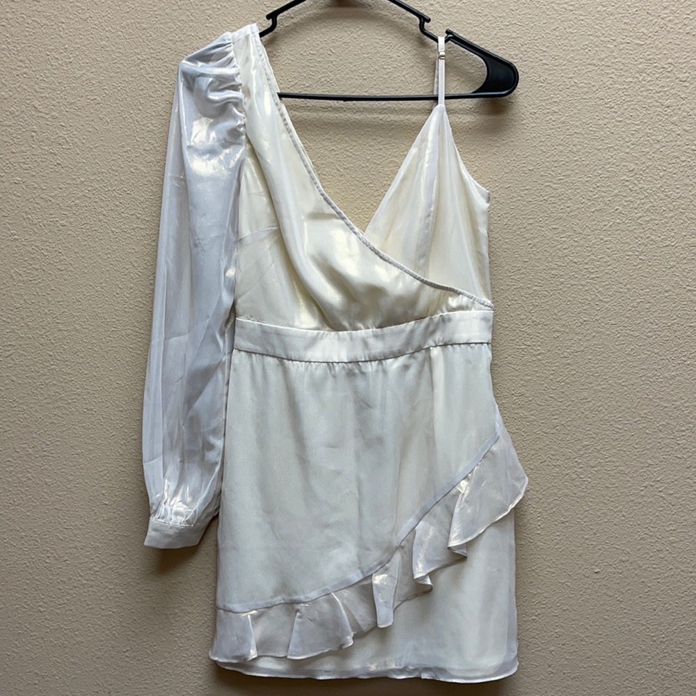 Lovers + friends white dress